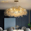 Custom Round Gold Tree Branch Chandelier Design Decorative Chandeliers