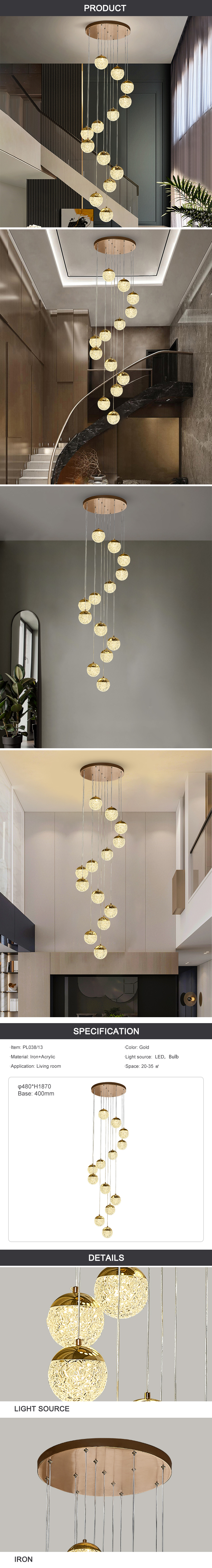 gold staircase chandeliers