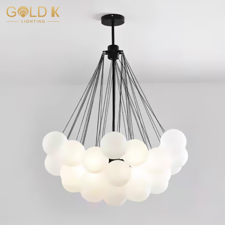 Glittery Light Bulb Nordic Pendant Light