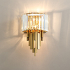 Gold Mini Crystal Wall Lamp