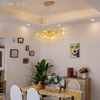 High Quality Branches Hotel Lamp Aluminum Art Large Modern Crystal Chandelier