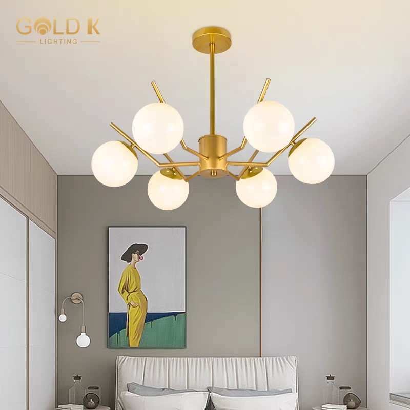 gold pendant light