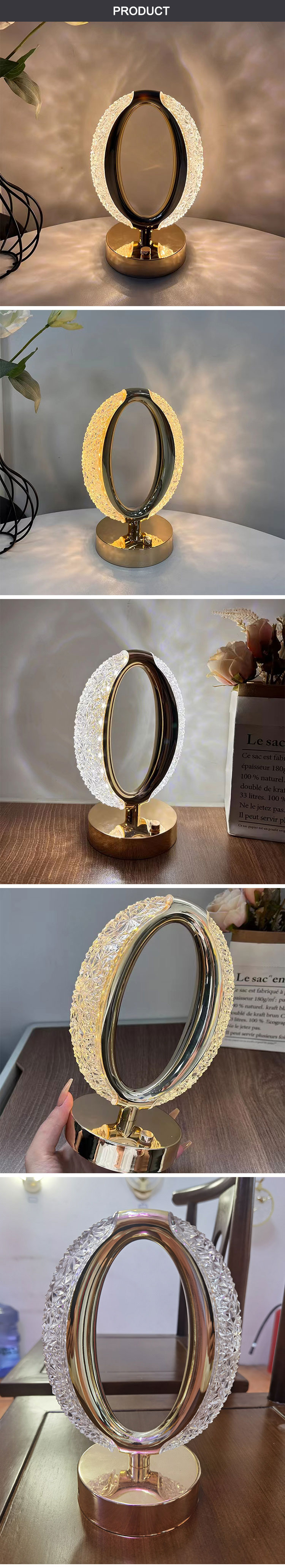 crystal table lamps scene graph