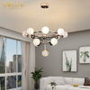 Acrylic Nordic Lights Modern 80 Inox Ip65 Round Circle Pendant Lamp