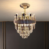 French Gold Art Crystal Pendant Lamp