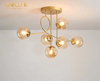 New Design Gold 6 Bulb Modern Chandelier Interior Decoration