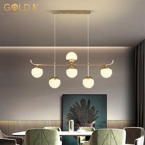 Circle Ring Gold Modern Led Lighting Dinning Lamp Pendant Light