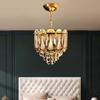 French Gold Art Led Crystal Modern Lamp Pendant