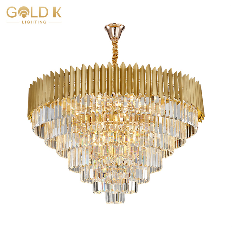 Modern Gold Living Room Conical Pendant Light Nordic Light Design
