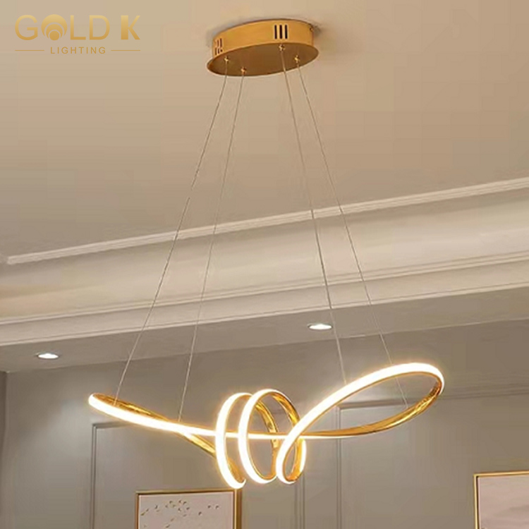 Aluminum Silicone Fashionable Art Modern Nordic Pendant Light