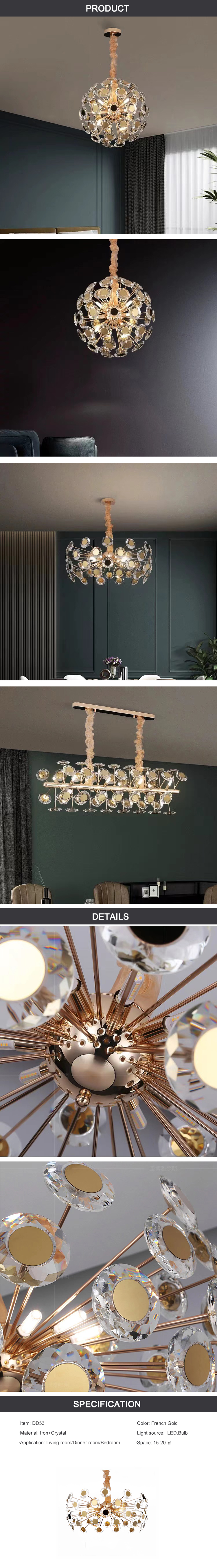 ball chandeliers
