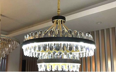 Good Quality And Cheap Black Crystal Chandelier