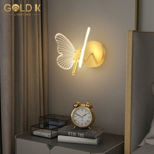 New Design Butterfly Nordic Decoration Led Wall Lamp