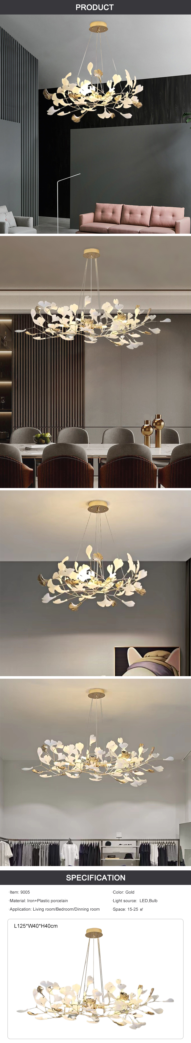 bedroom branch chandeliers