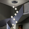 Modern Acrylic Ring Solid Led Chandelier