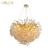 Custom Round Gold Tree Branch Chandelier Design Decorative Chandeliers