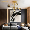 New Design Gold 6 Bulb Modern Chandelier Interior Decoration